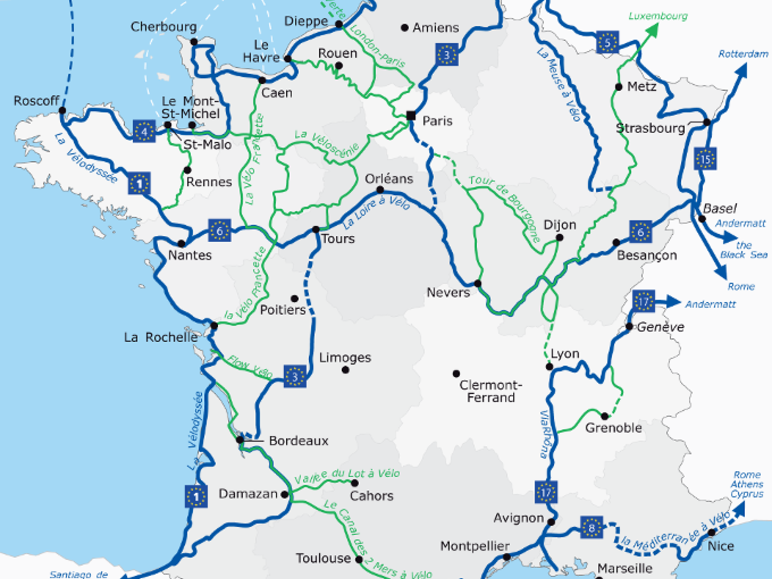 France Vélo Tourisme, tous les itinéraires à vélo