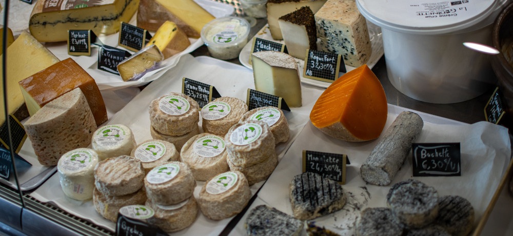 Fromages à l'Epicerie du Coing