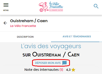 Déposer un avis
