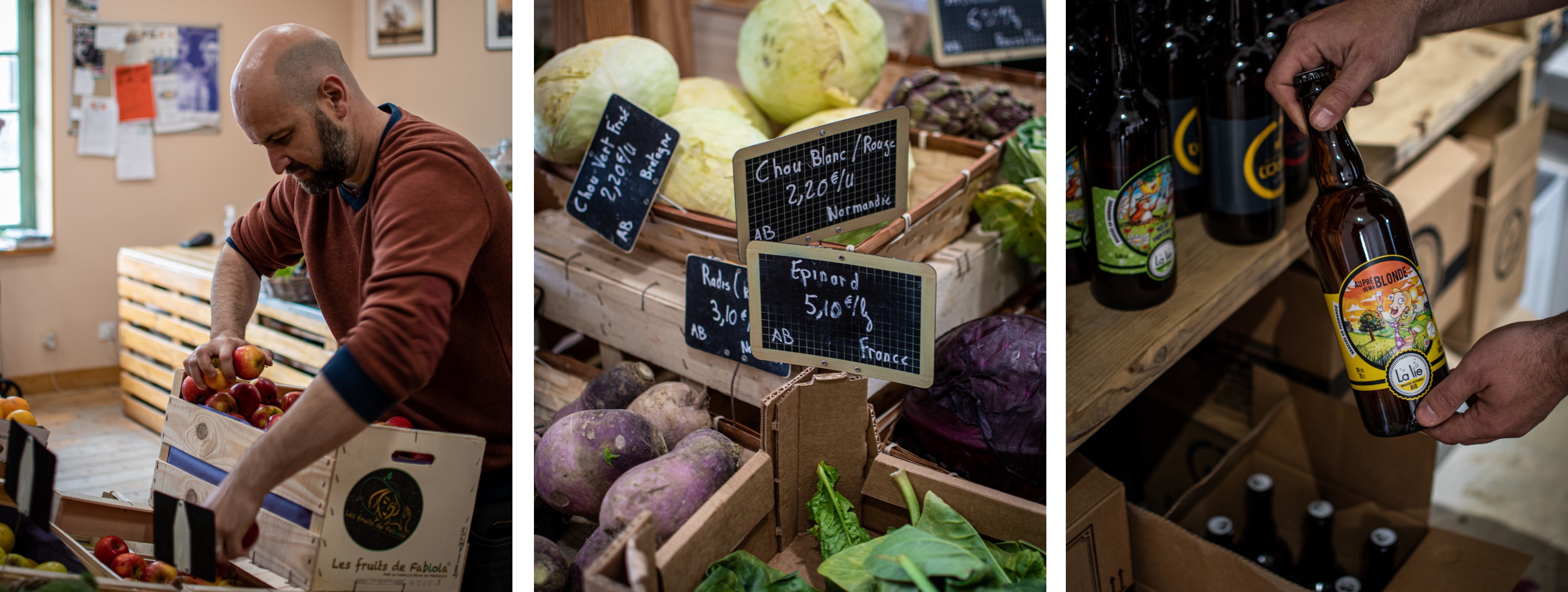 Épicerie du Coing : des produit locaux