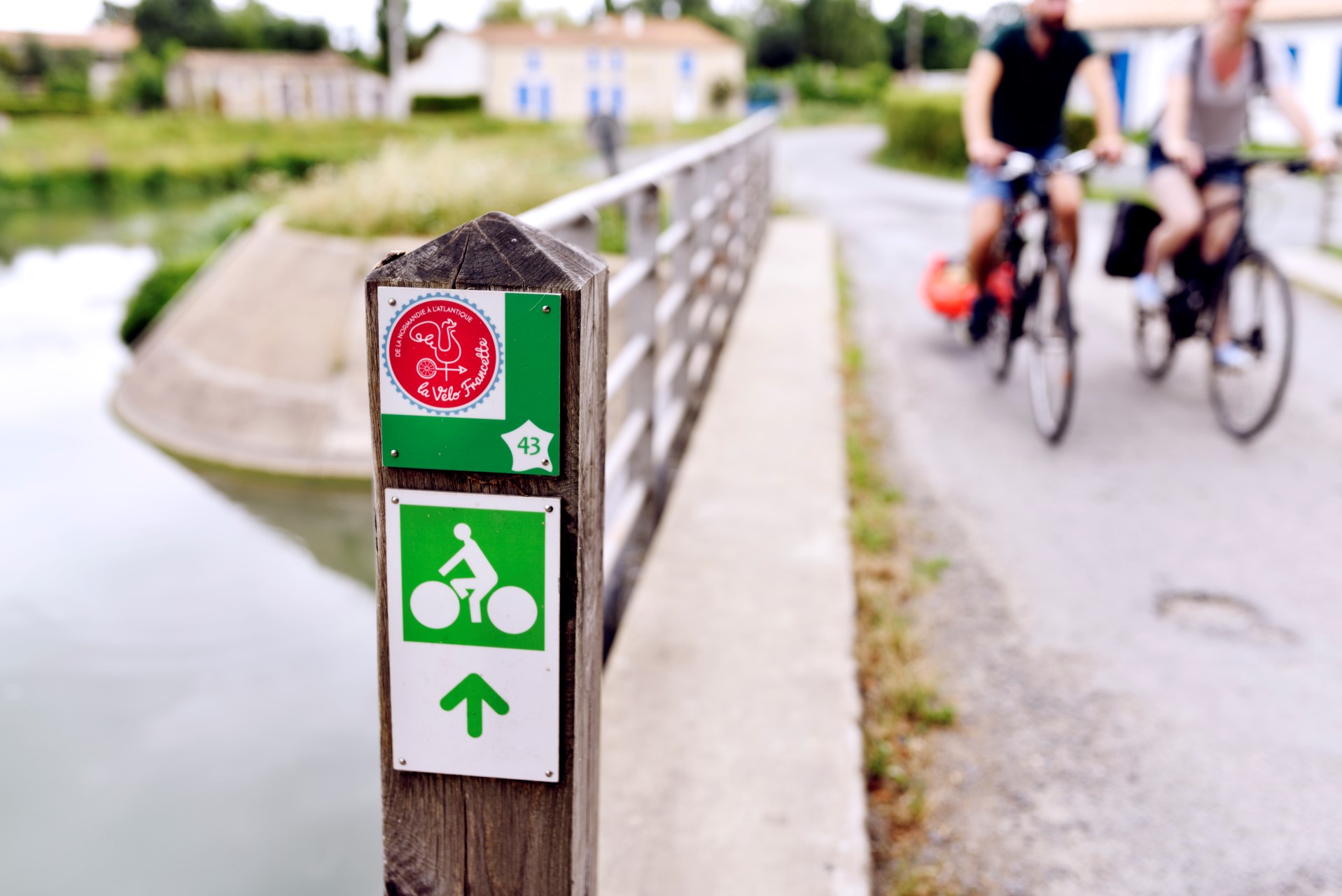 Le balisage de l&#39;itinéraire | La Vélo Francette