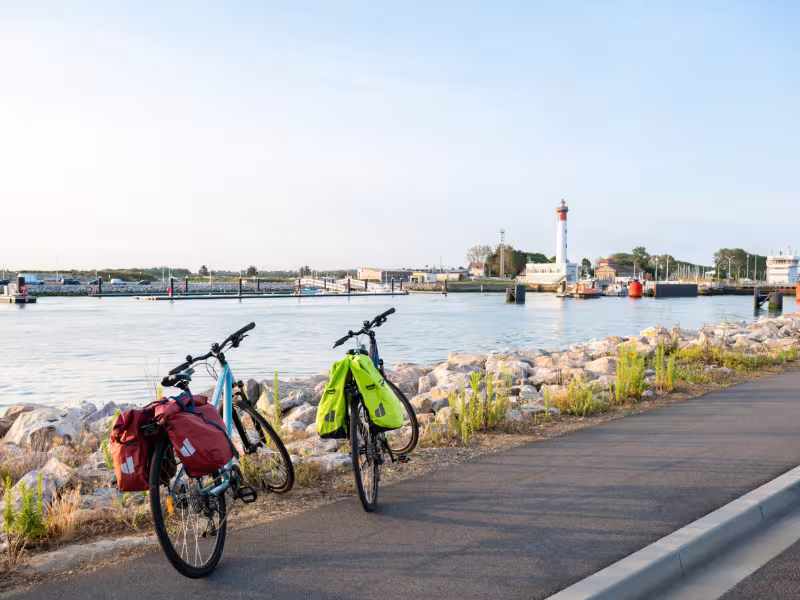Découverte de Ouistreham à vélo