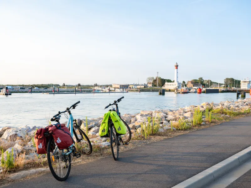 Découverte de Ouistreham à vélo