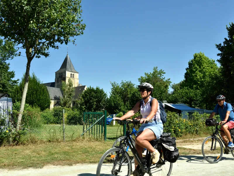La Vélo Francette aux abords de Ménil