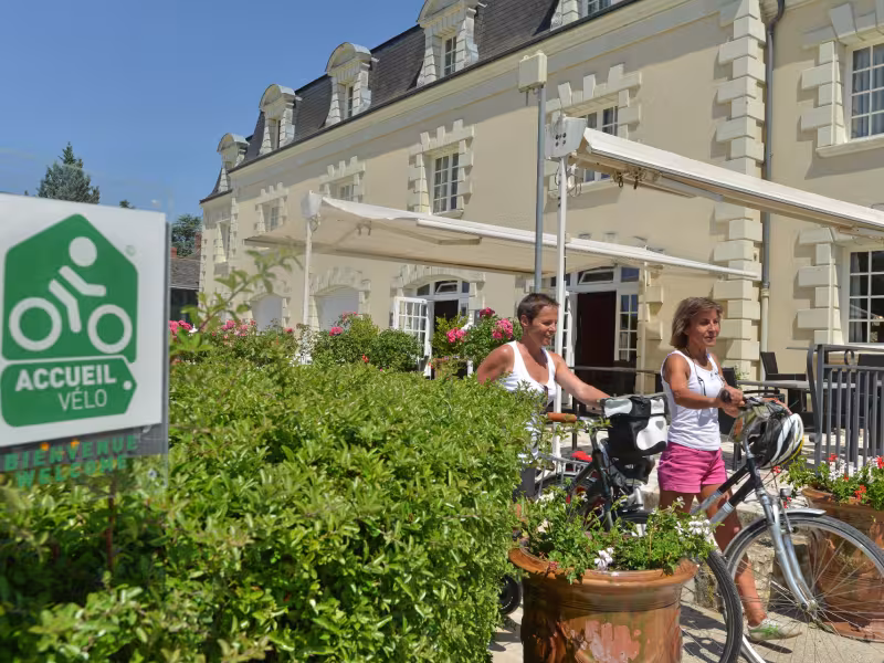 Hôtel Accueil Vélo à Montreuil Bellay