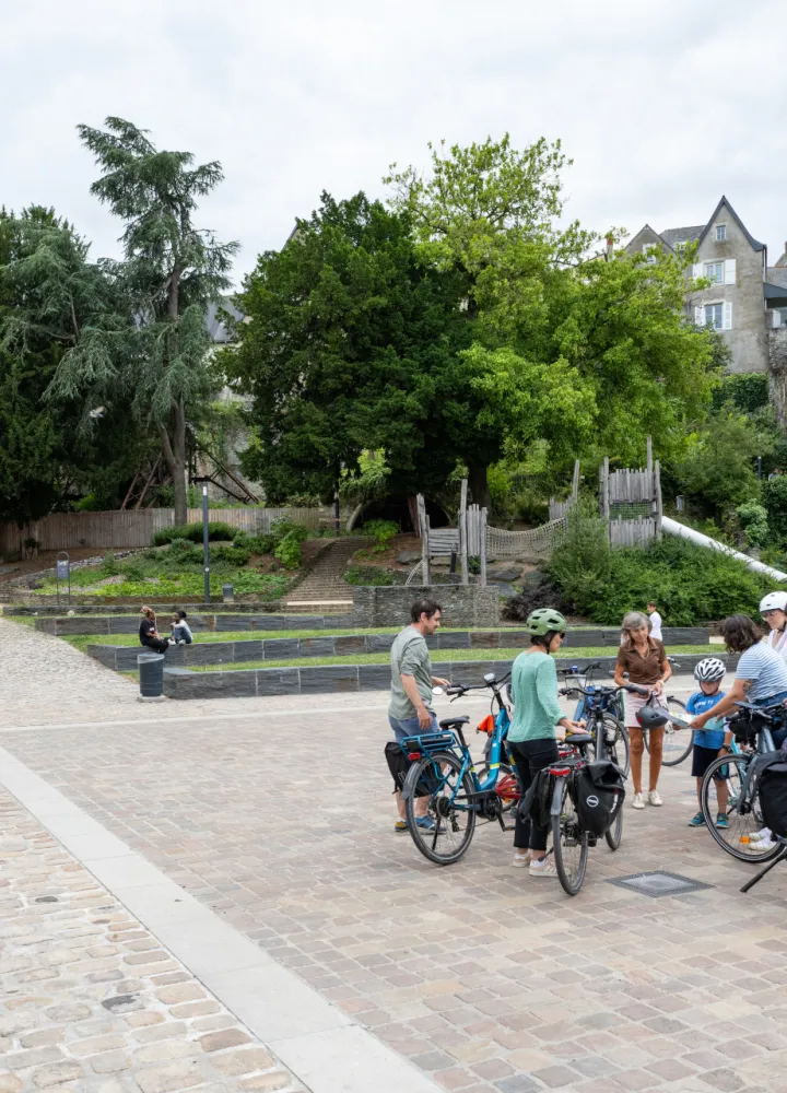 Découverte du centre-ville d'Angers à vélo