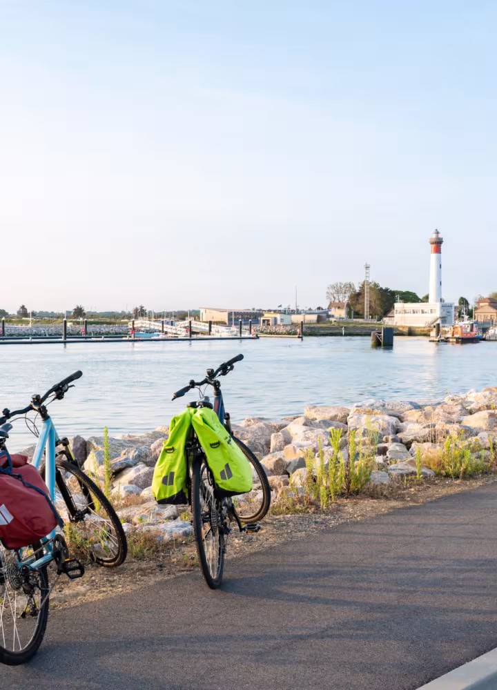 Découverte de Ouistreham à vélo