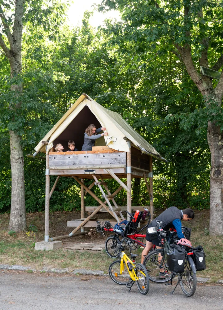 Hébergement Accueil Vélo à Entramme