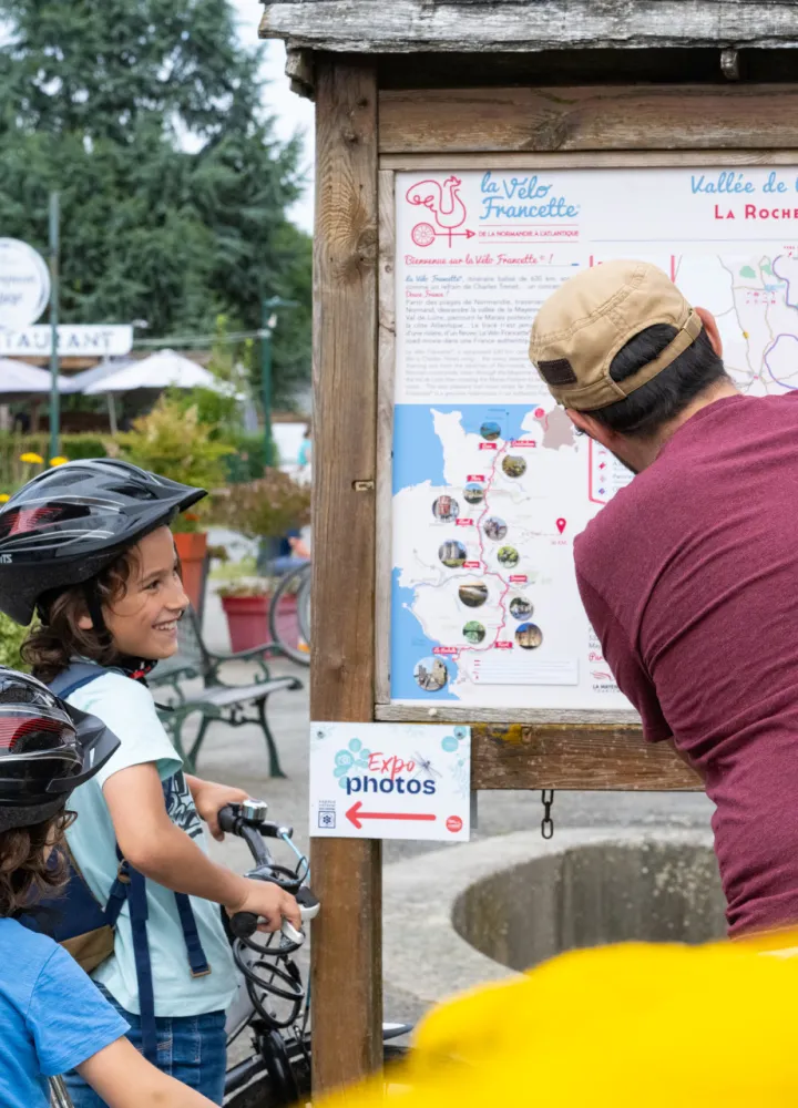 S'orienter sur La Vélo Francette