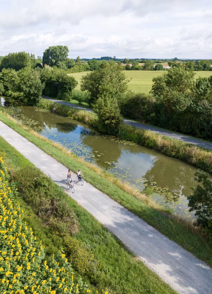 Balade à vélo dans le Marais Poitevin - Damvix