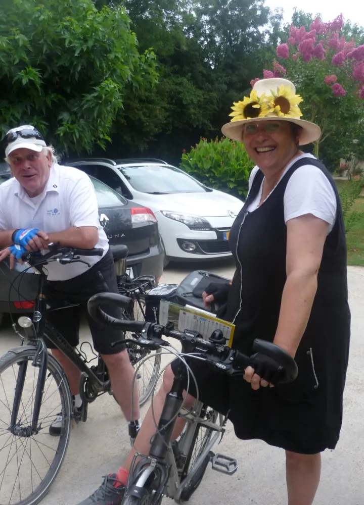 Jan et Margit from Holland sur La Vélo Francette