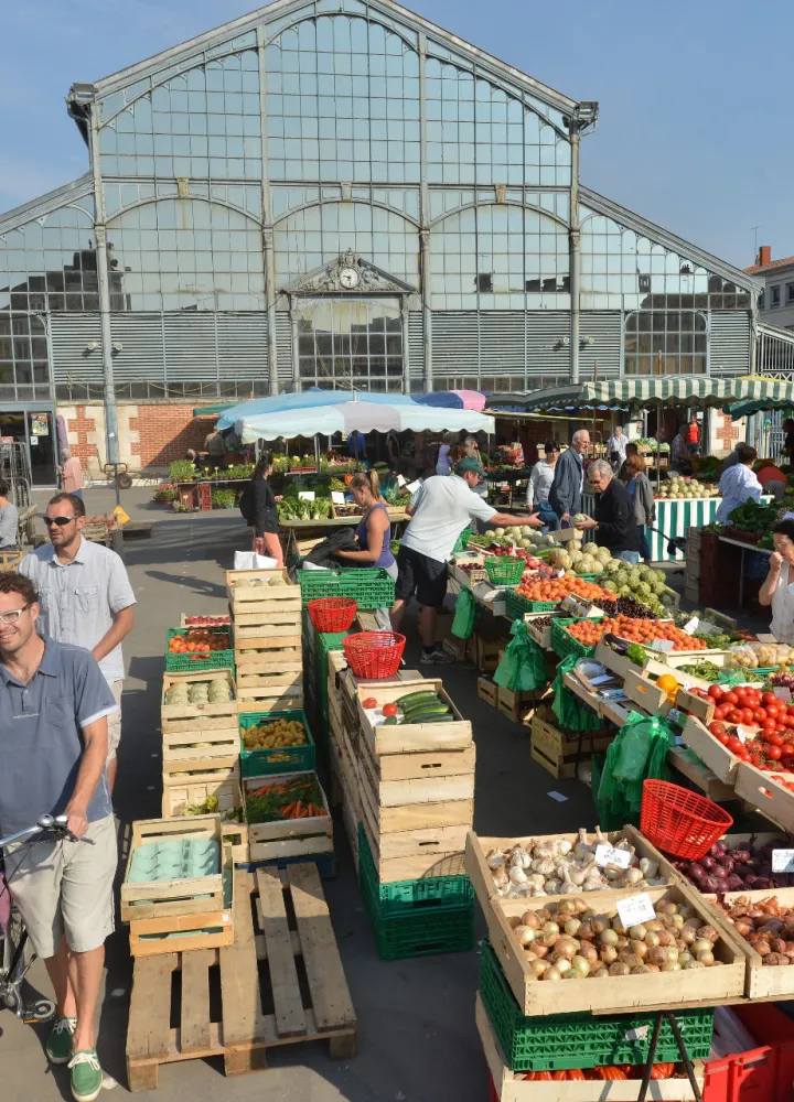 Marché de Niort - La Vélo Francette