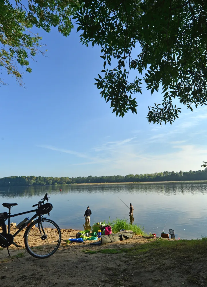 Pause pêche sur la Loire à Gennes