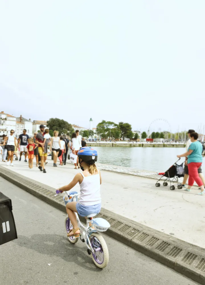 Balade à vélo sur le Port de la Rochelle