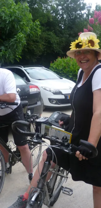 Jan et Margit from Holland sur La Vélo Francette