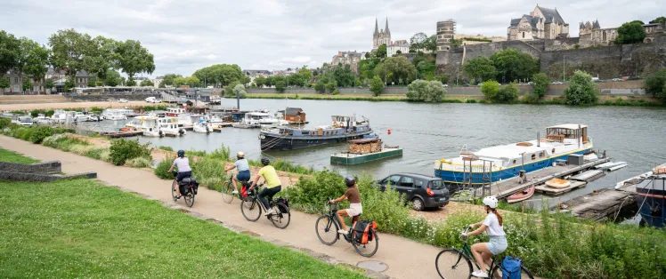 Au fil de la Mayenne à vélo - Angers, La Vélo Francette