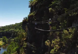 Via Ferrata sur les falaises de Clécy