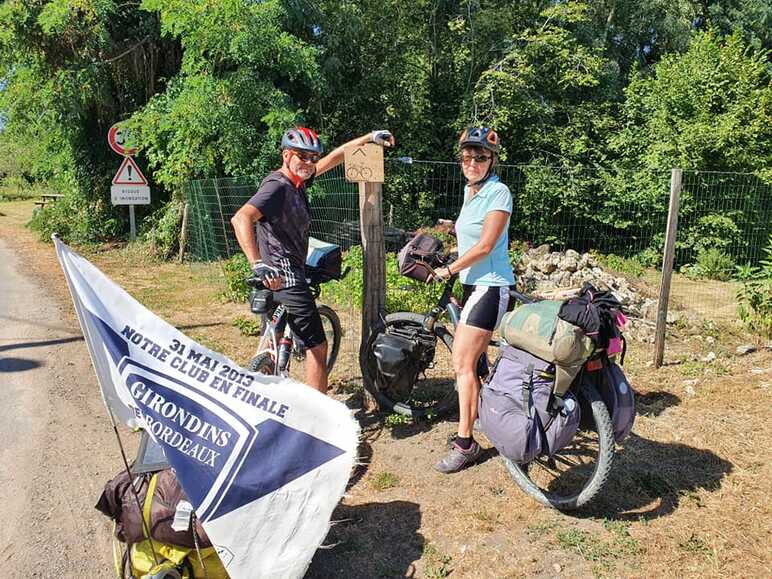 Marc et Sophie sur La Vélo Francette