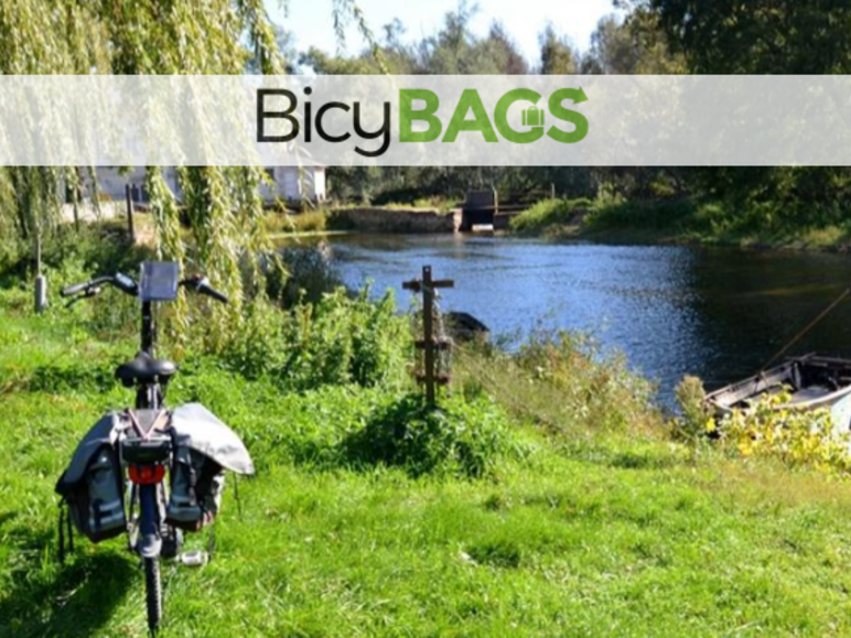 Bicybags transfert de bagages sur La Vélo Francette