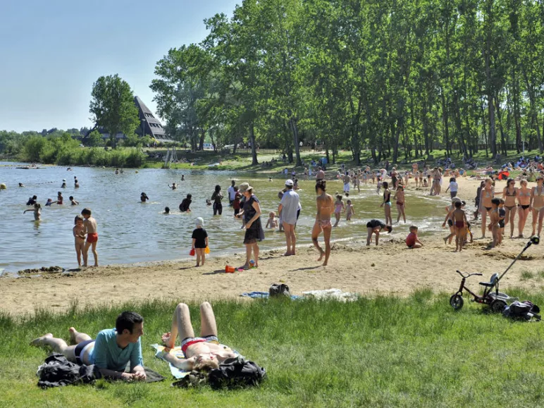 Baignade aux portes d'Angers