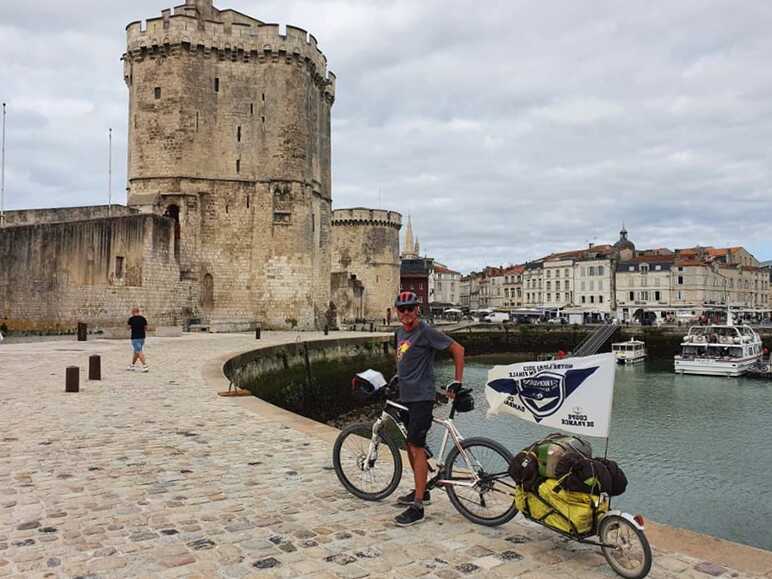 Arrivée à La Rochelle de Marc et Sophie