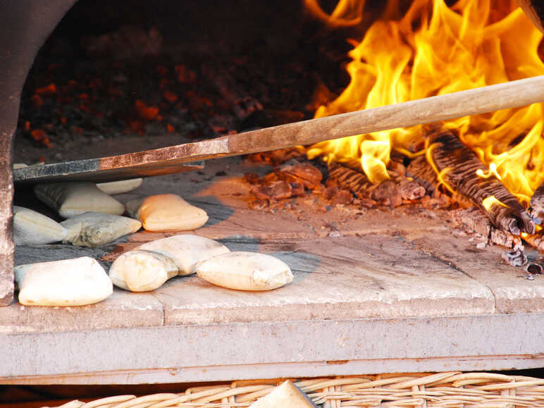 Cuisson de fouées à domicile